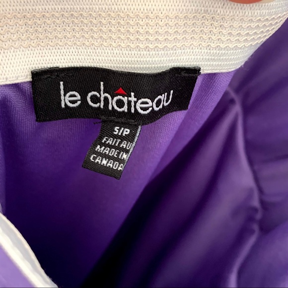 Le Chateau Lilac Dress - Picture 5 of 5